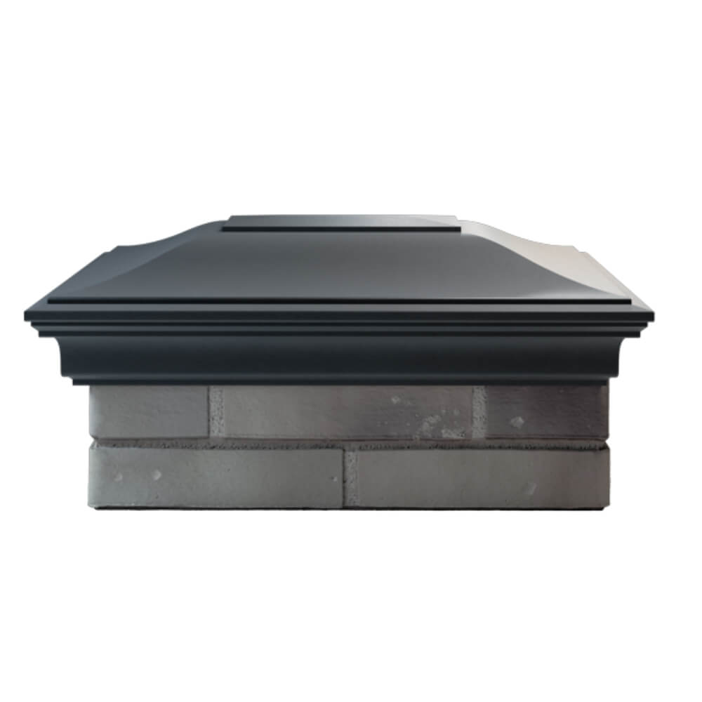 Колпак Zking Монблан Серый на столб 2х1.5 кирпича (515х385мм) в Абакане фото