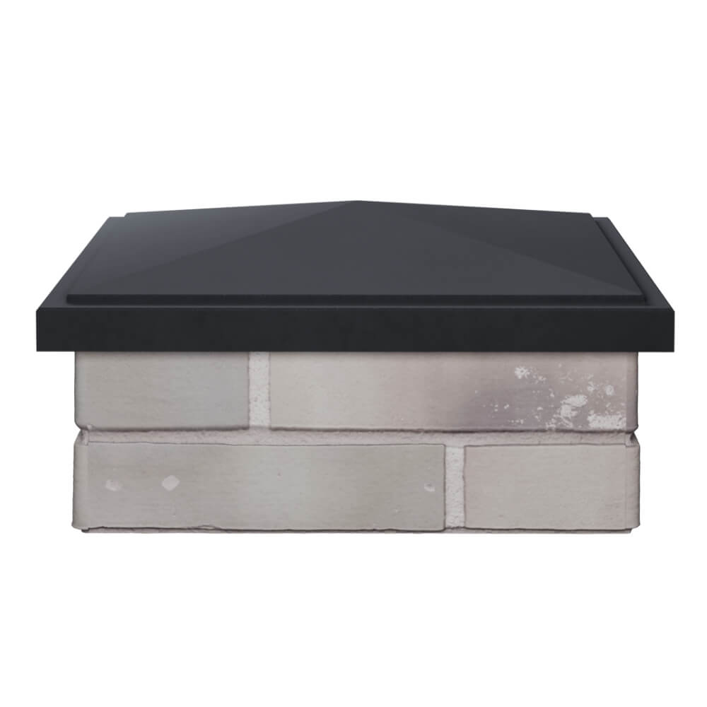 Колпак Zking БонаМоно Серый на столб 1.5х1.5 кирпича (385х385, 400х400мм) Абакан фото