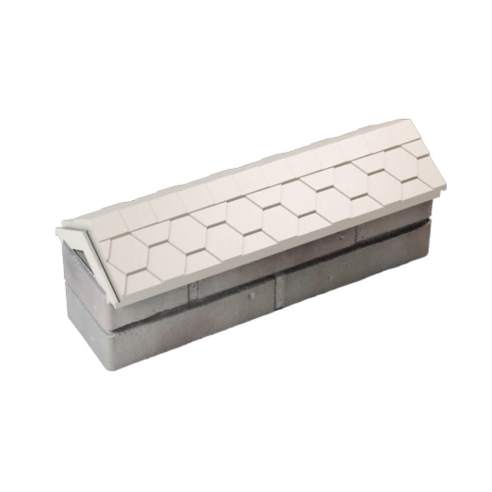 Парапет Zking Эверест Бежевый с посадкой на 0.5 кирпича (130мм) в Абакане фото