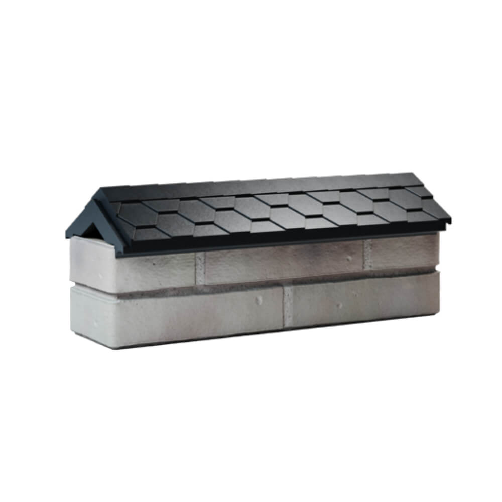 Парапет Zking Эверест Черный с посадкой на 0.5 кирпича (130мм) Абакан фото