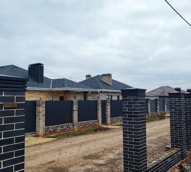 Колпак Zking Бона ХайТек Серый на столб 1.5х1.5 кирпича (385х385мм) в Абакане фото