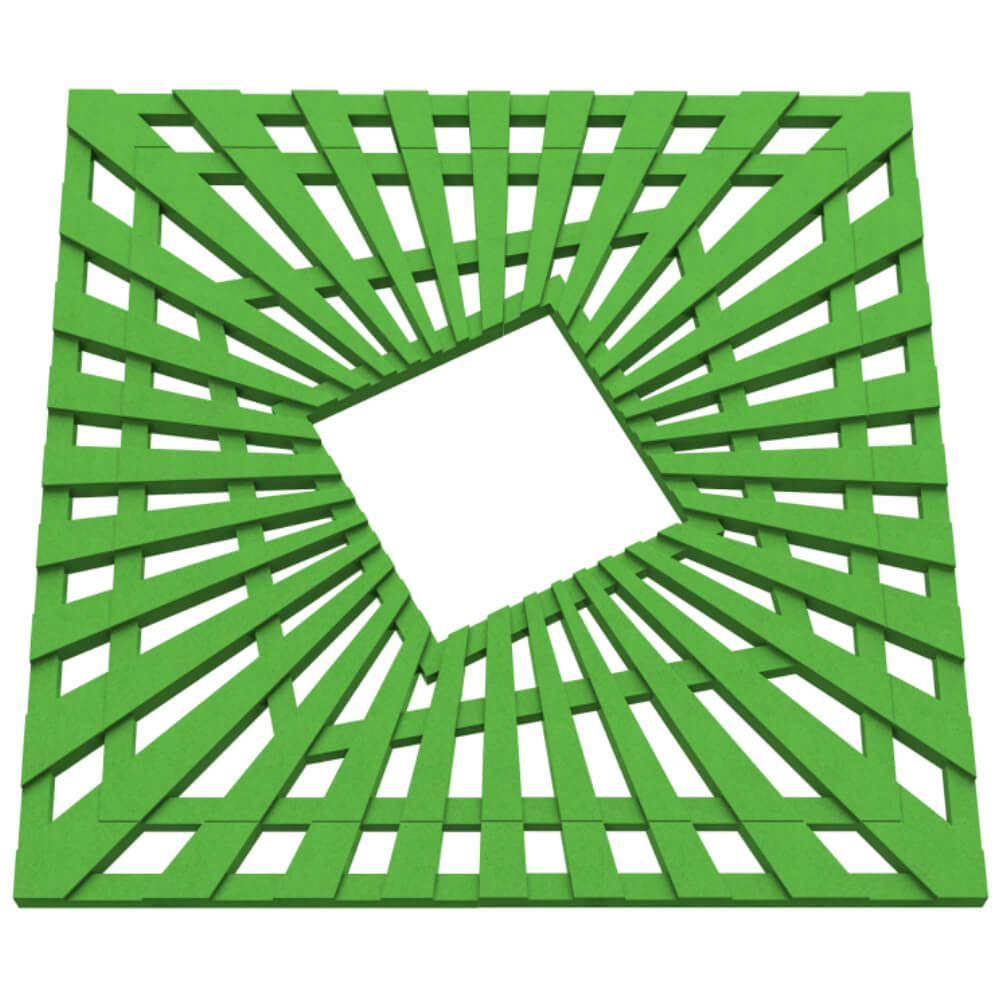 Приствольная решетка для дерева ZKING ATMOSPHERE 1.2х1.2м Зеленая в Абакане фото