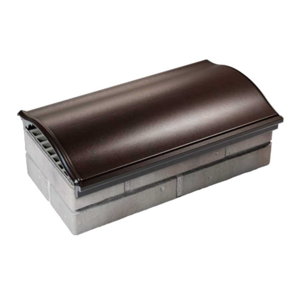 Парапет Zking Монблан Коричневый посадка на 1 кирпич (200/225/255мм) в Абакане фото