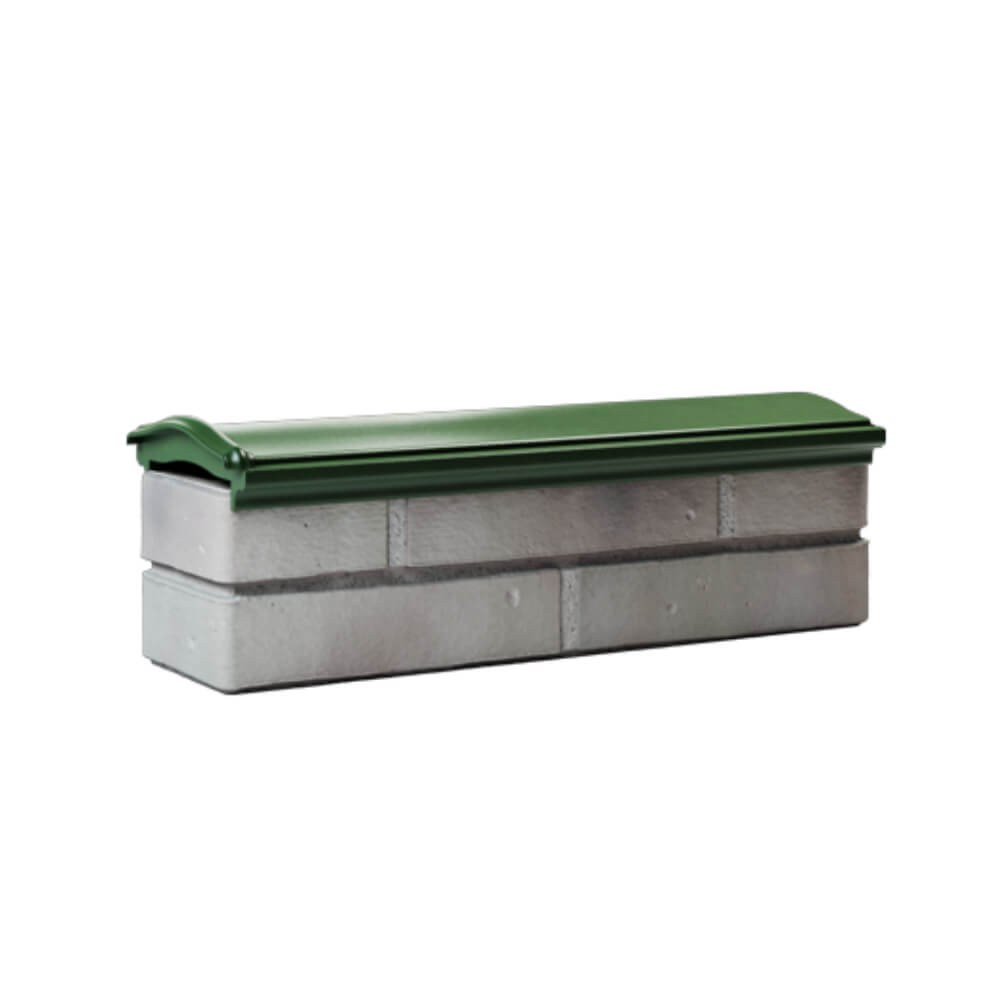 Парапет Zking Монблан Зеленый посадка на 0.5 кирпича (130мм) Абакан фото