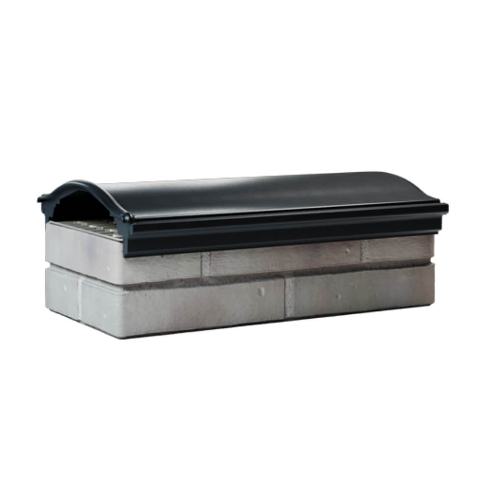 Парапет Zking Монблан Черный посадка на 1 кирпич (200/225/255мм) Абакан фото