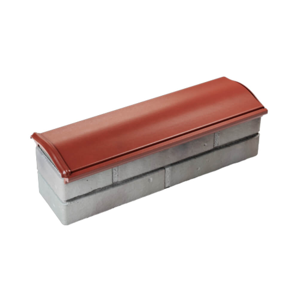 Парапет Zking Монблан Красный посадка на 0.5 кирпича (130мм) в Абакане фото