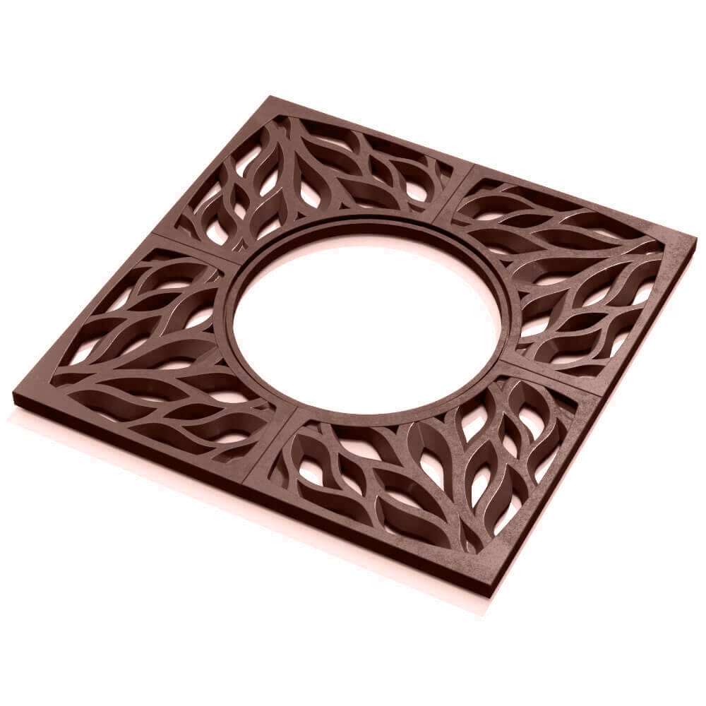 Приствольная решетка для дерева ZKING CRUST 1.2х1.2м Коричневая в Абакане фото