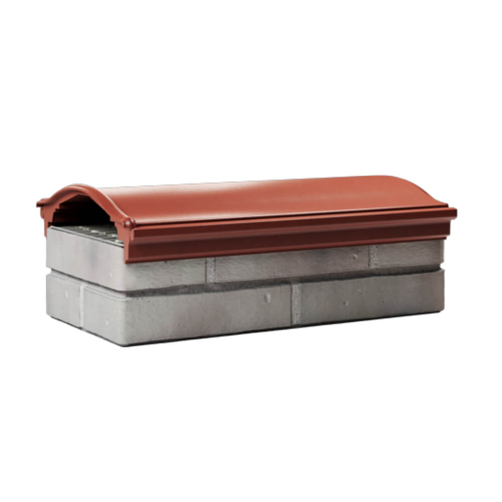 Парапет Zking Монблан Красный посадка на 1 кирпич (200/225/255мм) Абакан фото