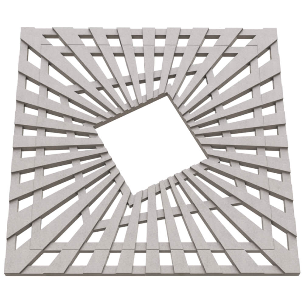 Приствольная решетка для дерева ZKING ATMOSPHERE 1.2х1.2м Бежевая в Абакане фото