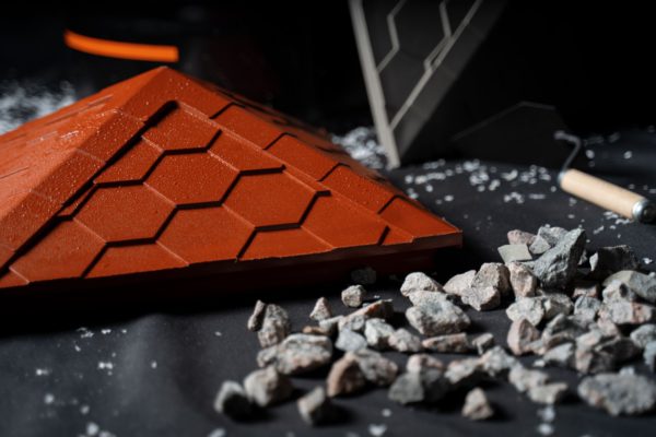 Колпак Zking Эверест Красный на столб 1.5х1.5 кирпича (390х390мм) в Абакане фото