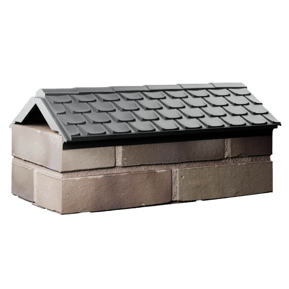 Парапет Zking Эльбрус Серый с посадкой на 1 кирпич (255мм) Абакан фото