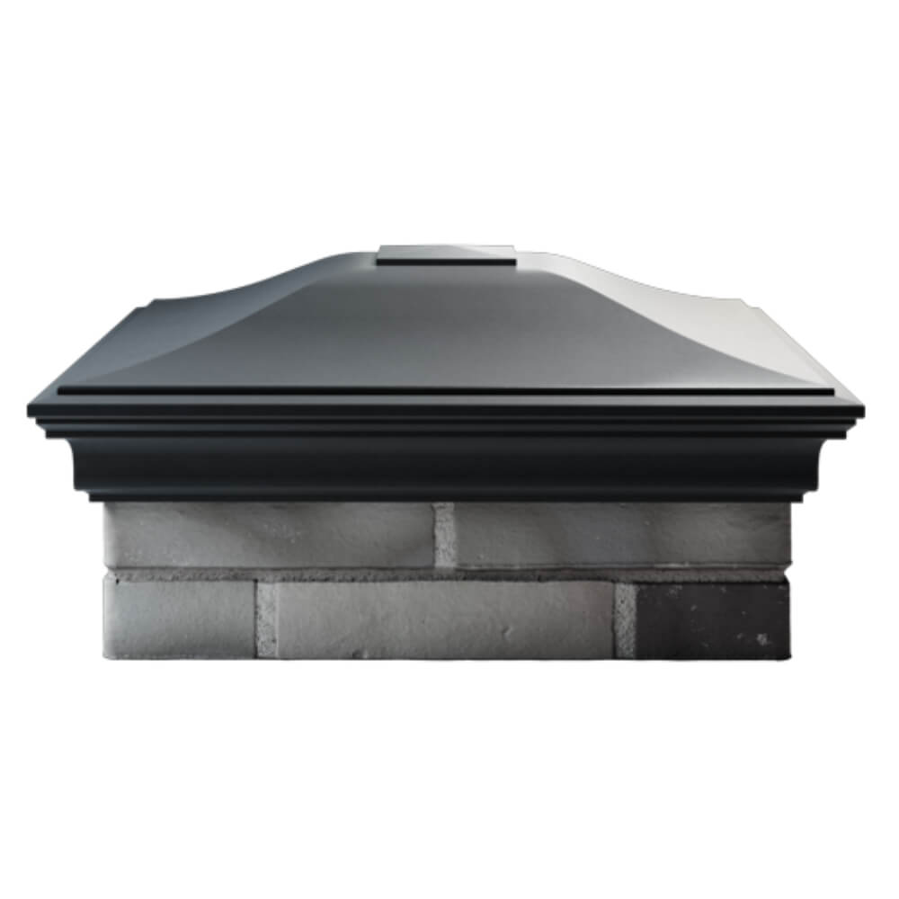 Колпак Zking Монблан Серый на столб 2х2 кирпича (515х515мм) в Абакане фото