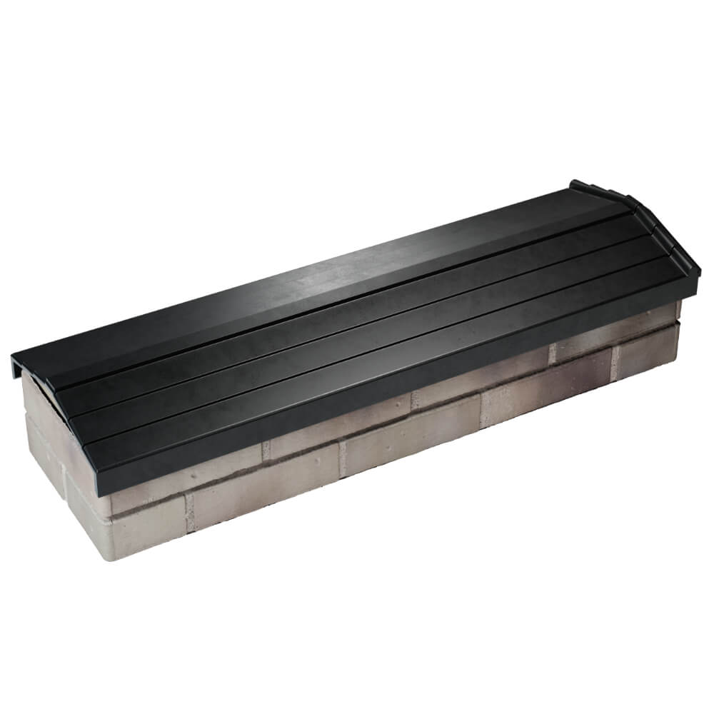 Парапет Zking Бона ХайТек Черный посадка на 0.5 кирпича (130мм) в Абакане фото