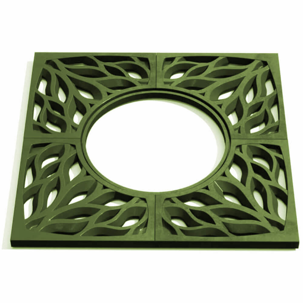 Приствольная решетка для дерева ZKING CRUST 1.2х1.2м Зеленая Абакан фото