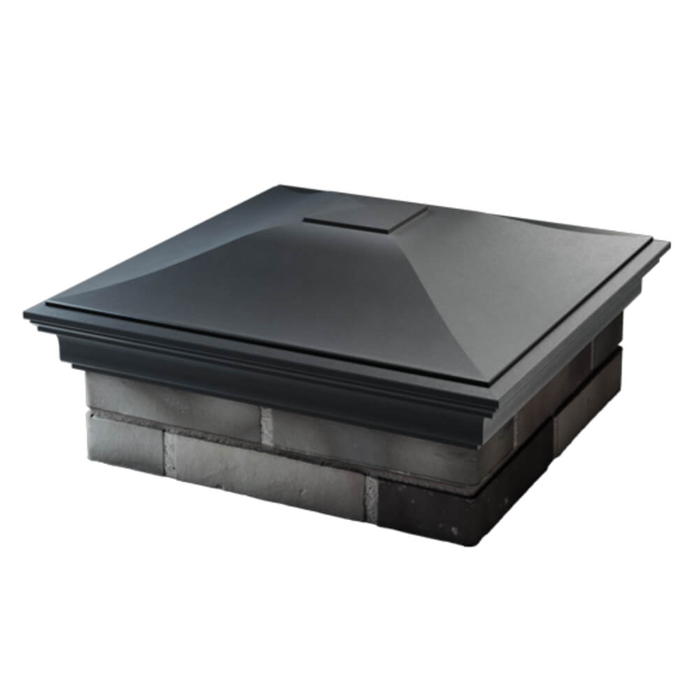 Колпак Zking Монблан Серый на столб 2х2 кирпича (515х515мм) в Абакане фото