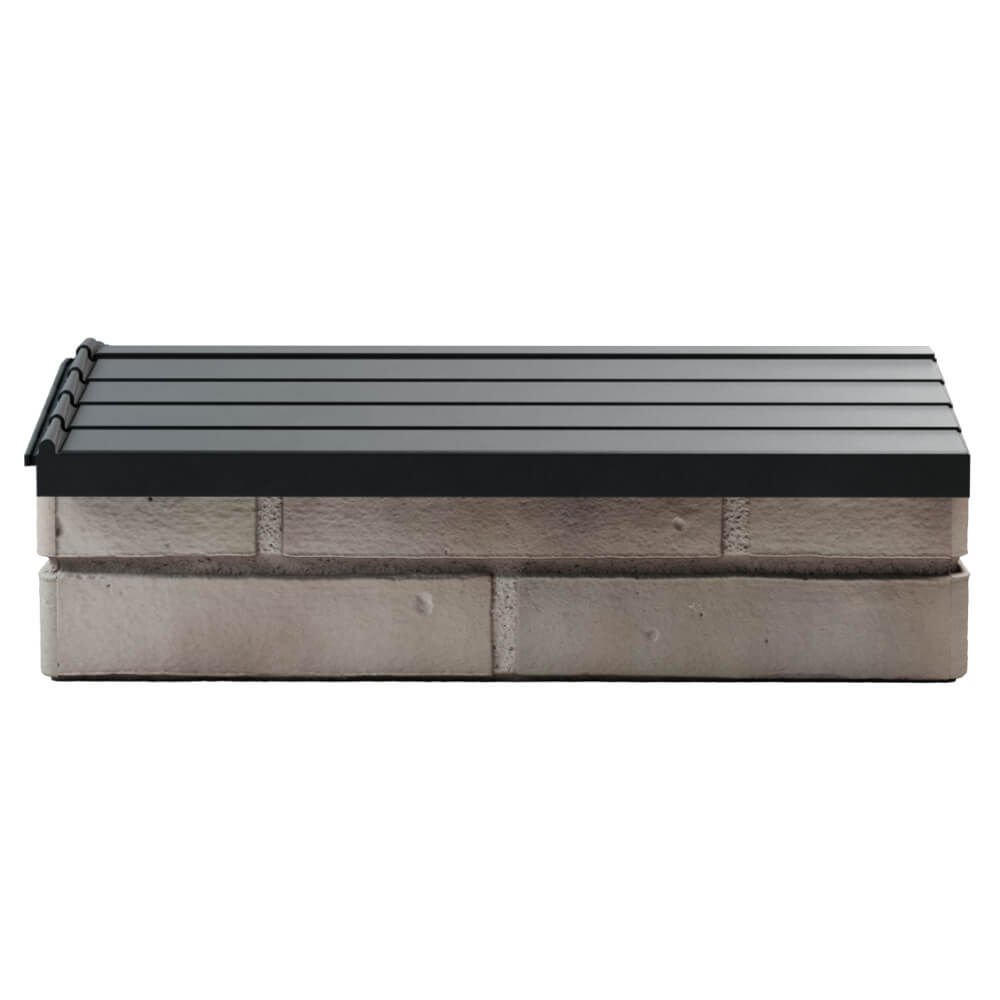 Парапет Zking Бона ХайТек Серый с посадкой на 1 кирпич (200/225/255мм) в Абакане фото