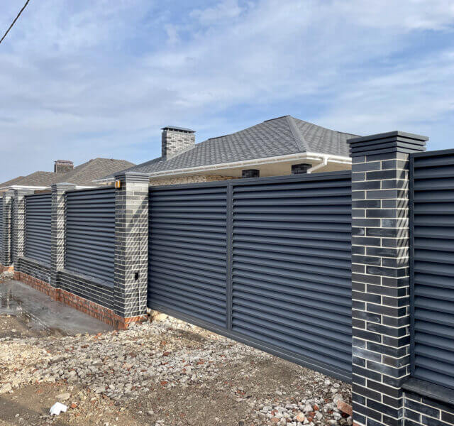 Колпак Zking Бона ХайТек Серый на столб 1.5х1.5 кирпича (385х385мм) в Абакане фото