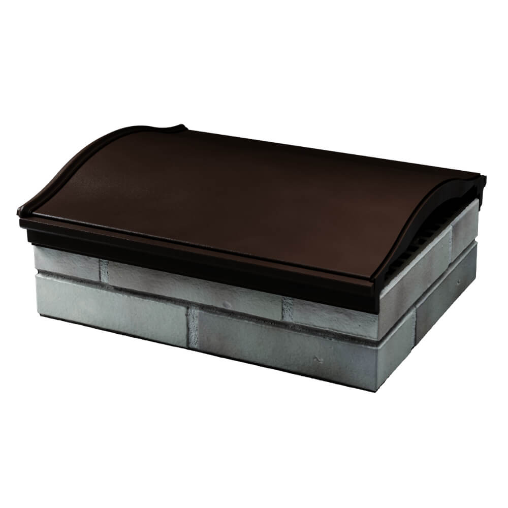 Парапет Zking Монблан Коричневый посадка на 1.5 кирпича (355/385мм) в Абакане фото