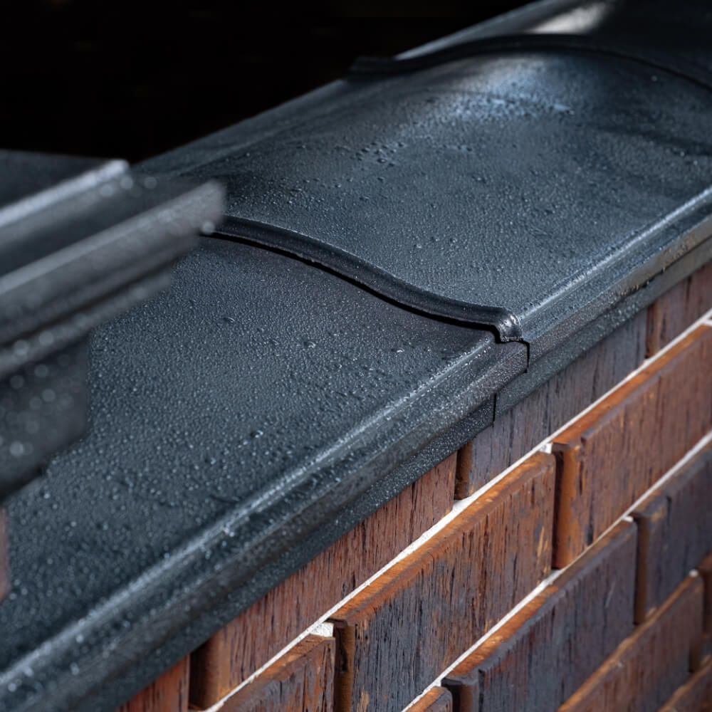 Парапет Zking Монблан Черный посадка на 0.5 кирпича (130мм) в Абакане фото