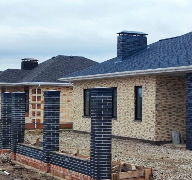 Колпак Zking Бона ХайТек Серый на столб 1.5х1.5 кирпича (385х385мм) в Абакане фото