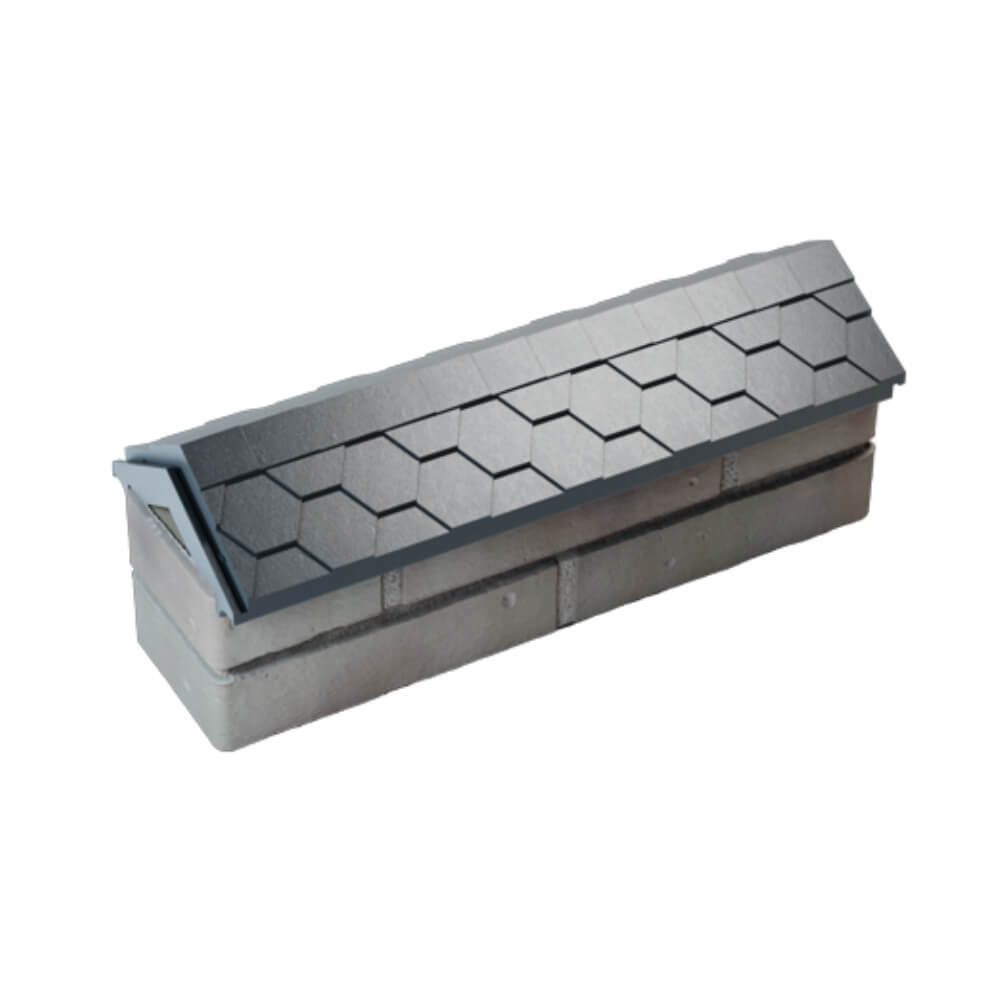 Парапет Zking Эверест Серый с посадкой на 0.5 кирпича (130мм) в Абакане фото