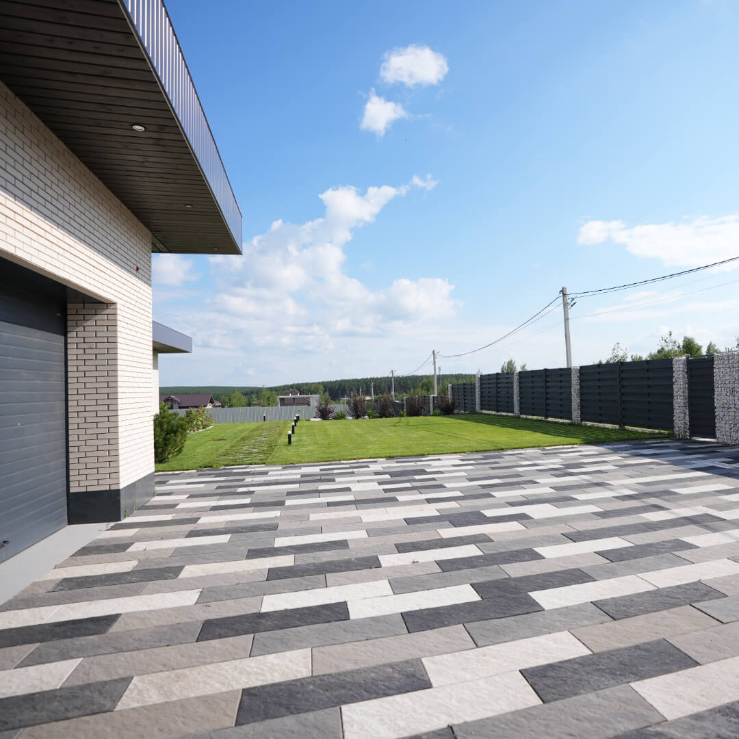 Шаговая плита STONE Черный Сланец 990х330х55мм в Абакане фото